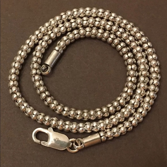 Silpada Sterling Silver Popcorn Necklace N1106 - Picture 5 of 16